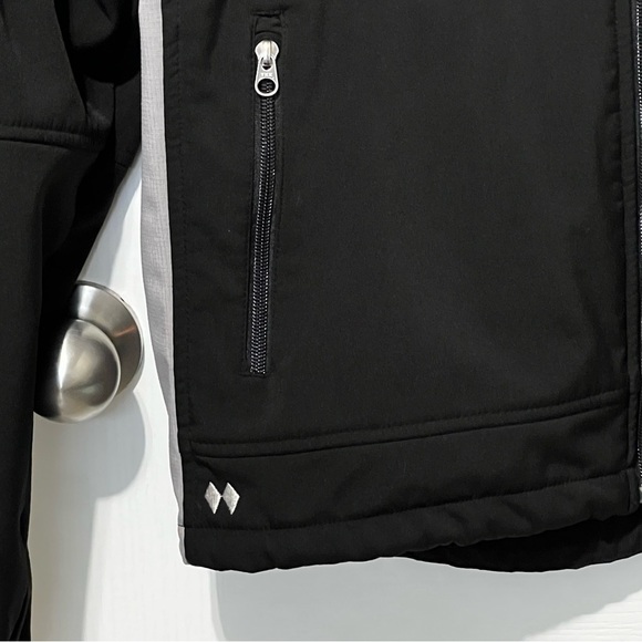 Black Diamond Double Diamond Fleece Lined Soft Shell Jacket Black Size XL - Picture 5 of 10